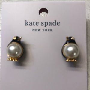 Kate Spade penguin earrings